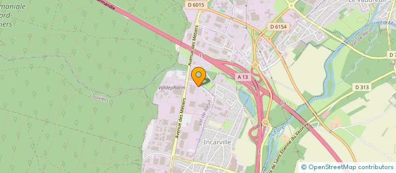 localisation de l'entreprise JFP TUYAUTERIE  VAL-DE-REUIL