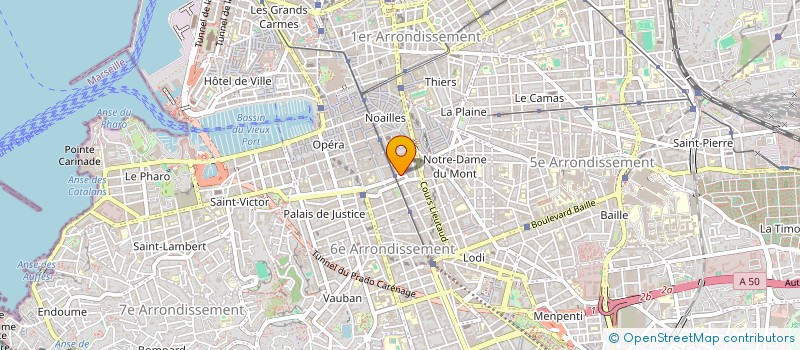 localisation de l'entreprise JFR à MARSEILLE