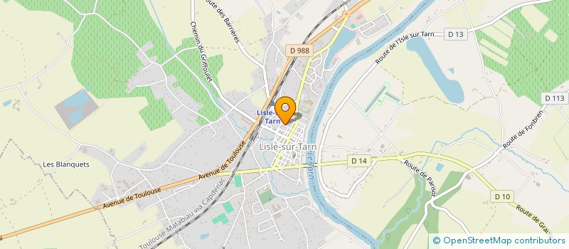 localisation de l'entreprise JFR à LISLE-SUR-TARN