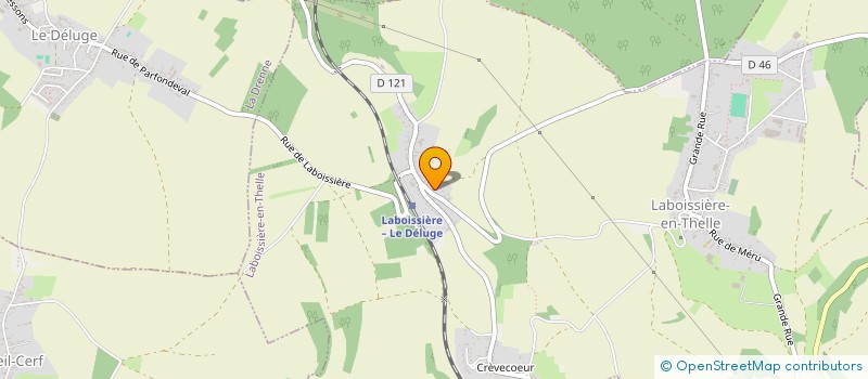 localisation de l'entreprise JFR CONSEILS  LABOISSIERE EN THELLE