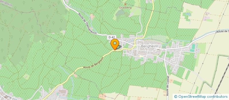 localisation de l'entreprise JFR HOLDING  BERGHEIM