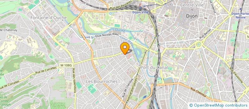 localisation de l'entreprise JFR PRESTA-INFORMATIQUE à DIJON