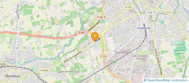 localisation de l'entreprise JFR SUD IMMOBILIER  CARPENTRAS