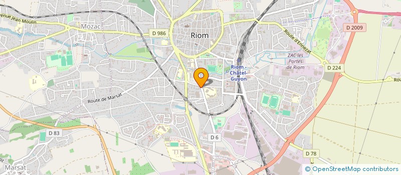 localisation de l'entreprise JFRA EVO  RIOM