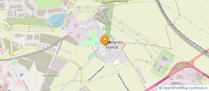 localisation de l'entreprise JFS à TREMBLAY-EN-FRANCE