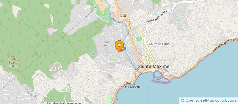 localisation de l'entreprise JFS à SAINTE-MAXIME