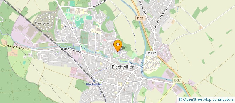 localisation de l'entreprise JFS  BISCHWILLER