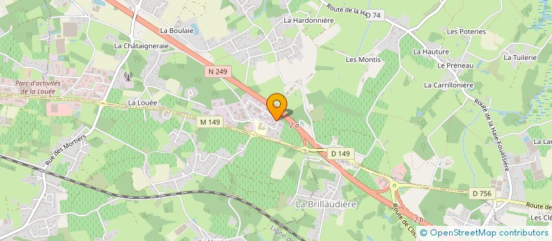 localisation de l'entreprise JFS DEVELOPPEMENT  HAUTE-GOULAINE