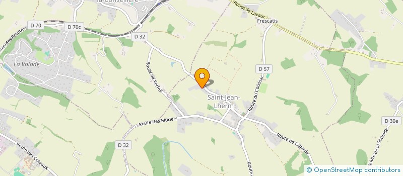 localisation de l'entreprise JFS IMMO à SAINT-JEAN-LHERM