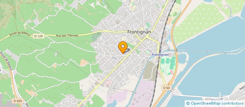 localisation de l'entreprise JFS INVEST à FRONTIGNAN