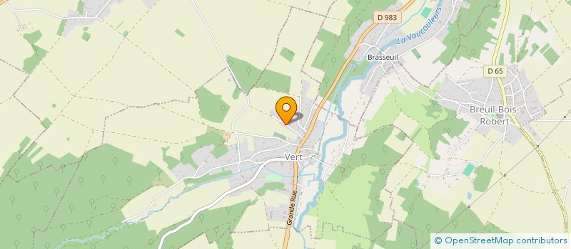 localisation de l'entreprise JFS PRODUCTIONS  VERT