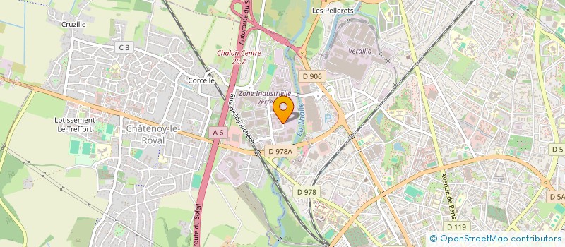 localisation de l'entreprise JFSB IMMO  CHATENOY-LE-ROYAL