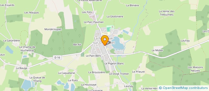 localisation de l'entreprise JFSCI  VILLENEUVE-EN-PERSEIGNE