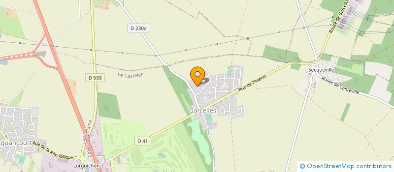 localisation de l'entreprise JFT-AB IMMO  LE CASTELET