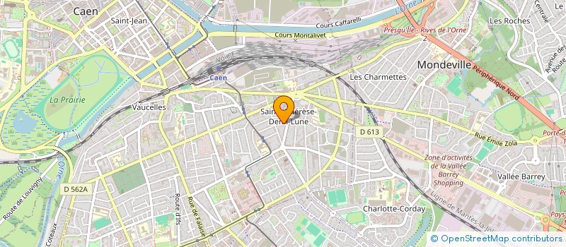 localisation de l'entreprise JFT CAFE & CO  CAEN