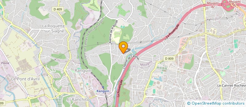localisation de l'entreprise JFT CONSEIL à MOUGINS