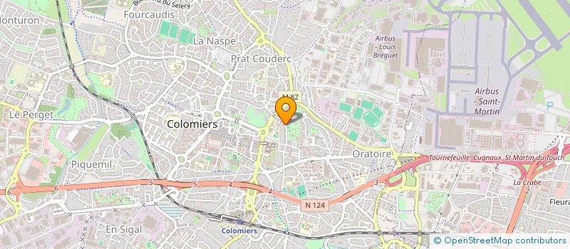 localisation de l'entreprise JFT HOLDING à COLOMIERS