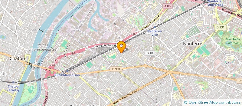 localisation de l'entreprise JFT-MGT  NANTERRE