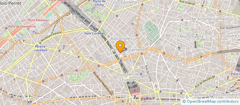 localisation de l'entreprise JFT SERVICES à PARIS