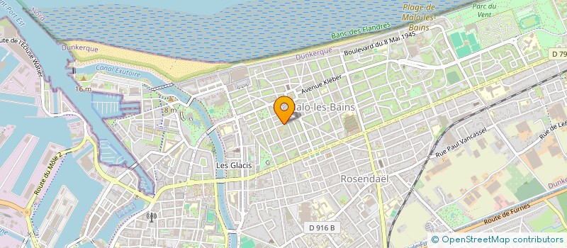 localisation de l'entreprise JFTB à DUNKERQUE