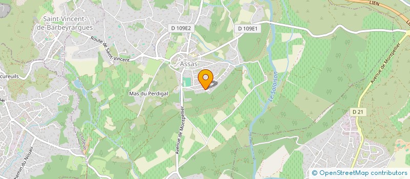 localisation de l'entreprise JFTC 1  ASSAS