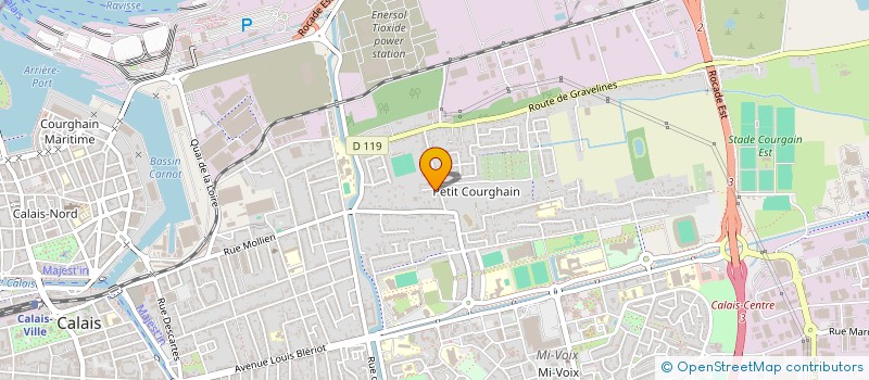 localisation de l'entreprise JFTD DIFFUSION à CALAIS
