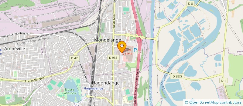 localisation de l'entreprise JFVANESS INVEST  MONDELANGE