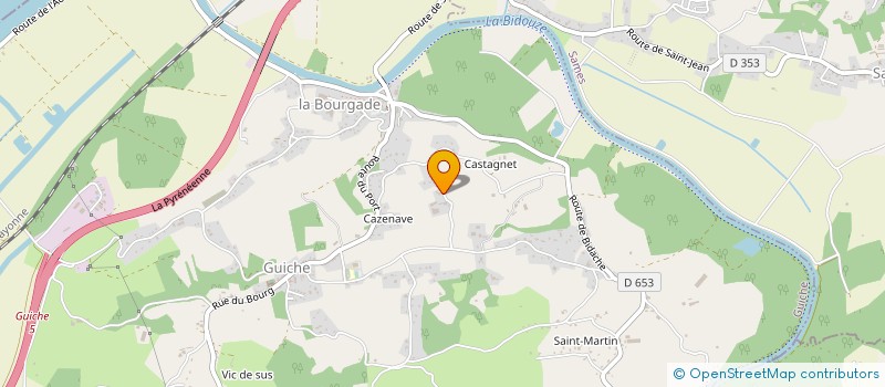 localisation de l'entreprise JFW  GUICHE