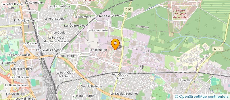 localisation de l'entreprise JFY à FLEURY-LES-AUBRAIS