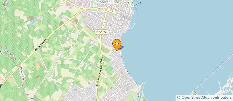 localisation de l'entreprise JG à MARSEILLAN