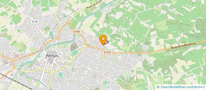 localisation de l'entreprise JG  PERTUIS