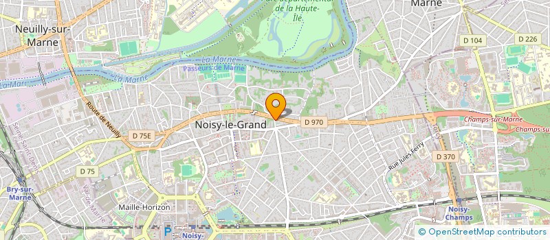 localisation de l'entreprise JG à NOISY-LE-GRAND
