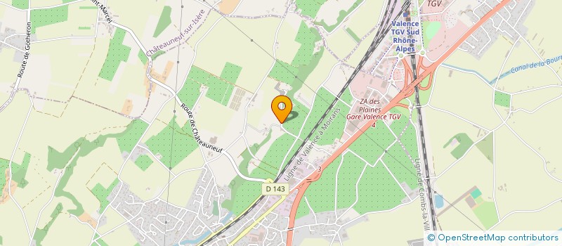 localisation de l'entreprise JG&AB FINANCES  SAINT-MARCEL-LES-VALENCE