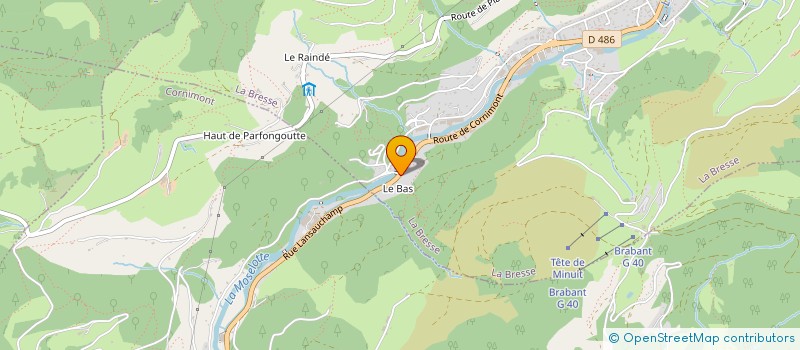 localisation de l'entreprise JG.AUTO SPORT  LA BRESSE