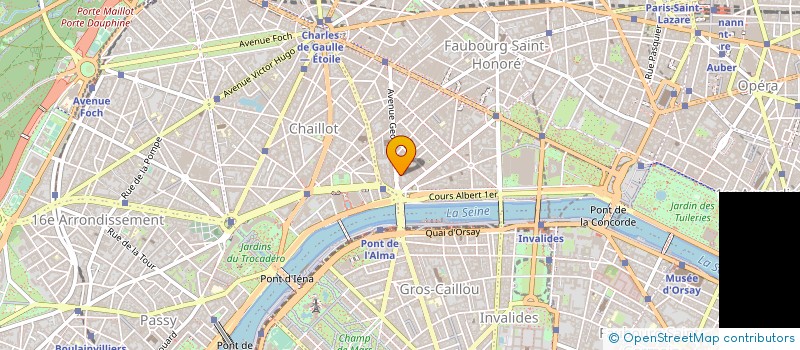 localisation de l'entreprise JG CAPITAL MANAGEMENT à PARIS