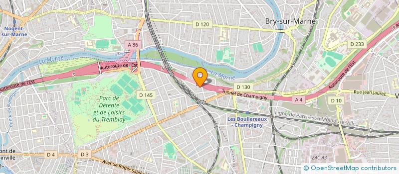 localisation de l'entreprise JG EXPERTISE  SOISY-SUR-SEINE