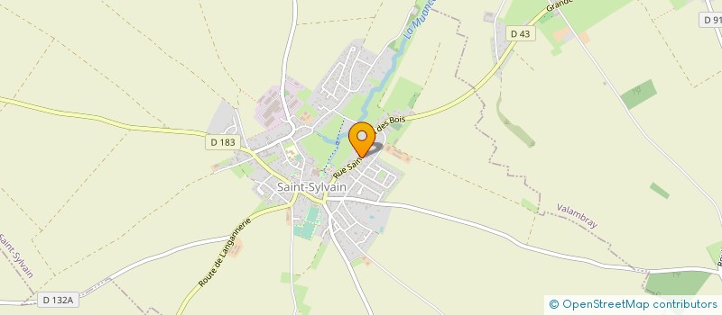 localisation de l'entreprise JG HABITAT RENOVATION  SAINT-SYLVAIN