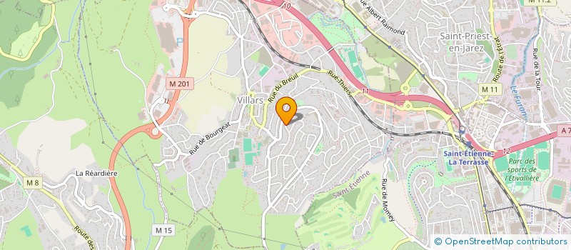 localisation de l'entreprise JG IMMO à VILLARS