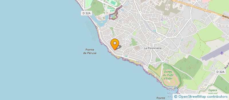 localisation de l'entreprise JG INDUSTRIES à LES SABLES D'OLONNE