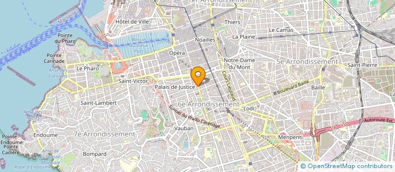 localisation de l'entreprise JG INVEST  MARSEILLE