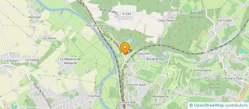 localisation de l'entreprise JG TAXI  FONTCOUVERTE