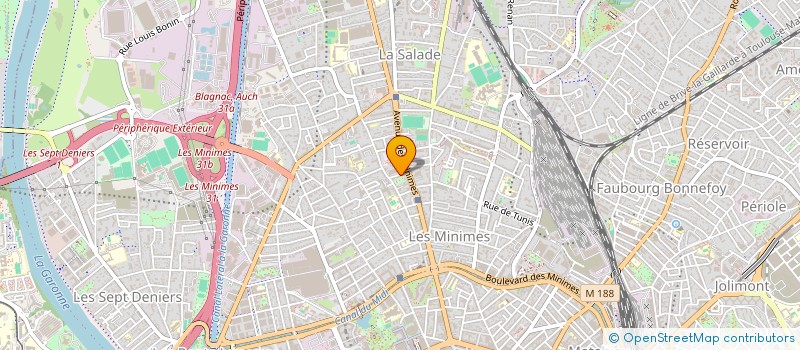 localisation de l'entreprise JG2C à TOULOUSE