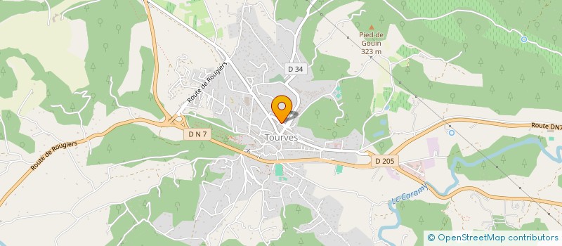 localisation de l'entreprise JG2E MONTPLAISIR  TOURVES