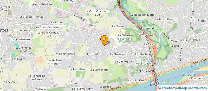 localisation de l'entreprise JGA MAITRISE D'OEUVRE à FONDETTES