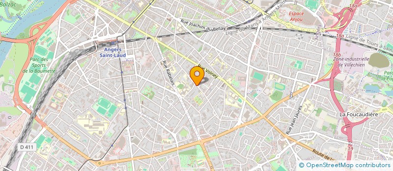 localisation de l'entreprise JGAHOME à ANGERS