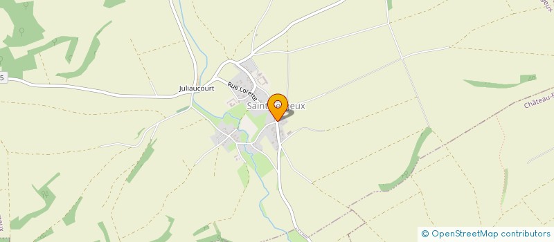 localisation de l'entreprise JGB  SAINT-FERGEUX