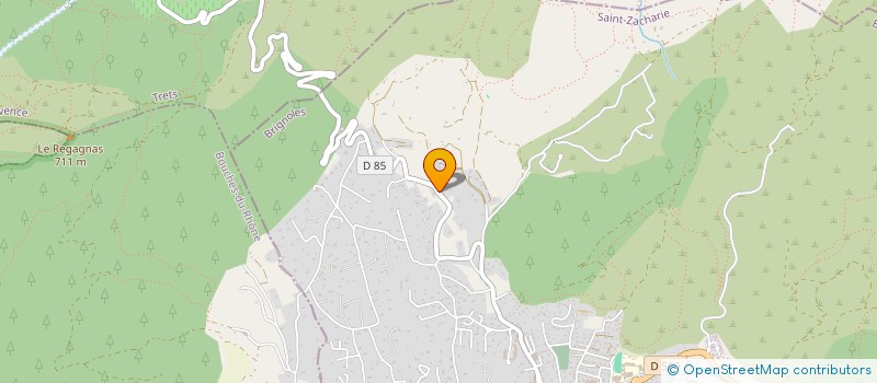 localisation de l'entreprise JGC  SAINT-ZACHARIE