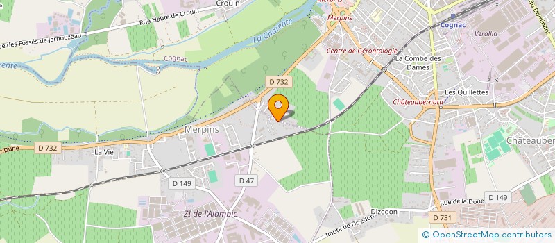 localisation de l'entreprise JGCF  ETIVAL-LES-LE-MANS