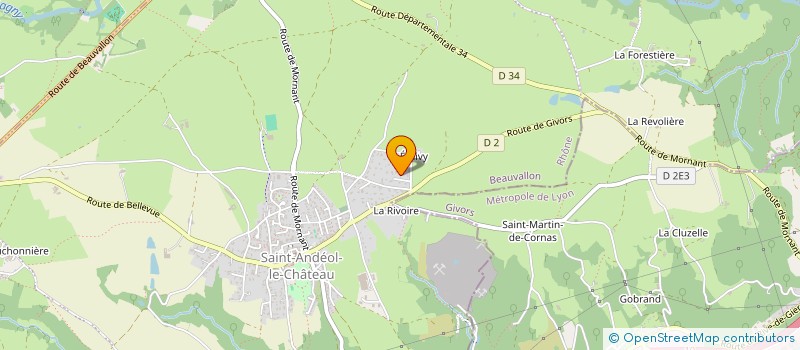 localisation de l'entreprise JGD INVEST  BEAUVALLON