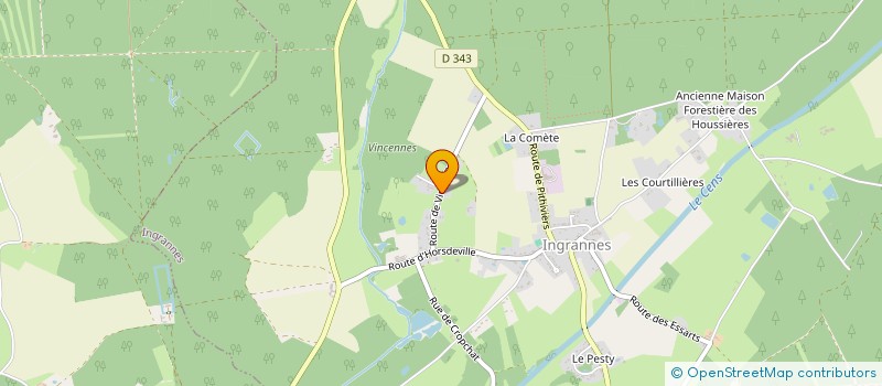 localisation de l'entreprise JGDF CONCEPT à INGRANNES
